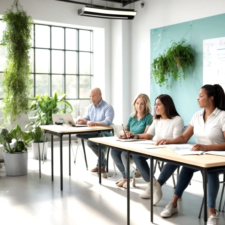 個別カウンセリング風景